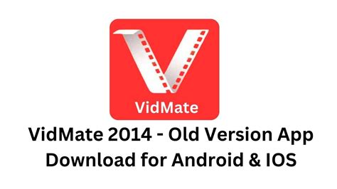 vidmate 2014 old download|download vidmate old version.